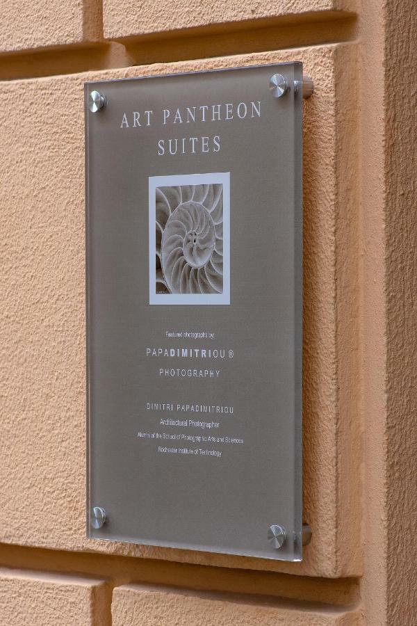 Art Pantheon - Suites & Apartments Athen Exterior foto
